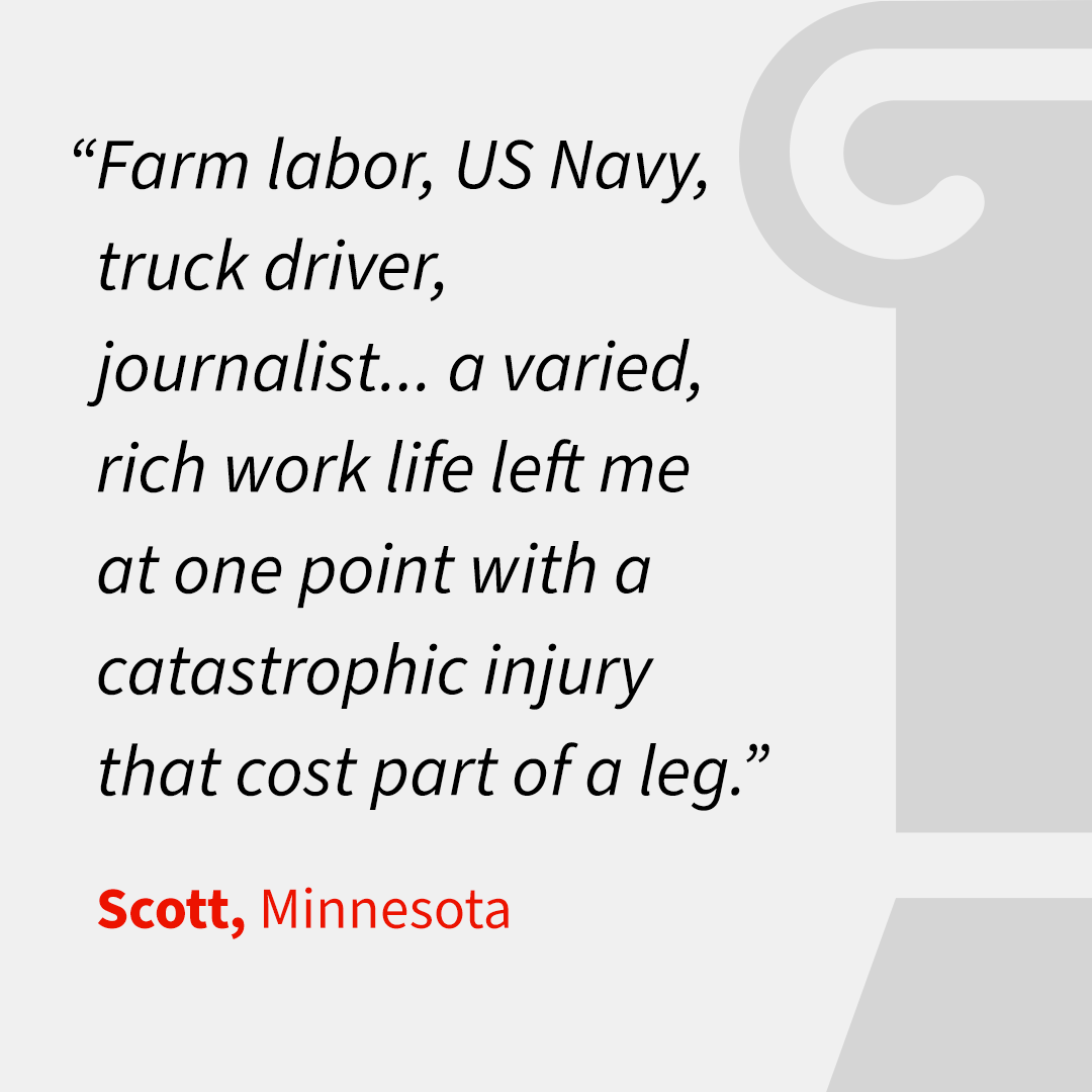 Earned Social Security story from Scott, Minnesota
