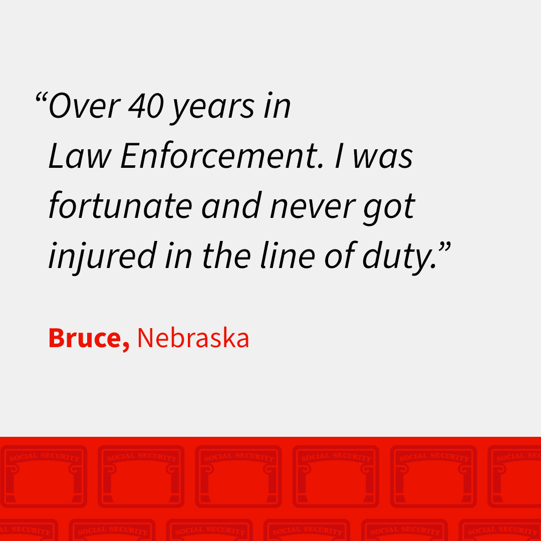 Earned Social Security story from Bruce, Nebraska