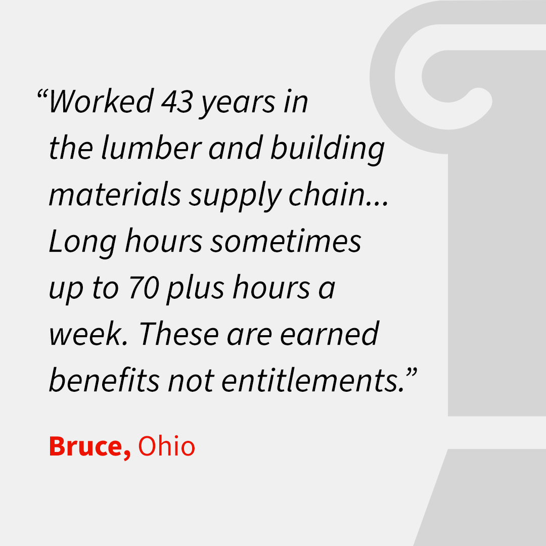 Earned Social Security story from Bruce, Ohio