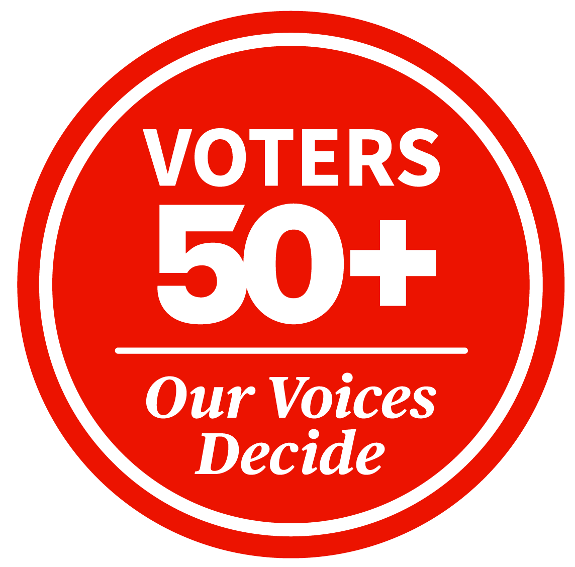 Voters 50+ | Our voices decide