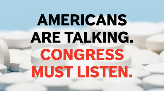Americans are talking. Congress must listen.